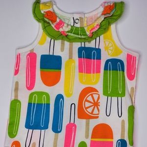 Okie Dokie Neon Popsicle Bodysuit